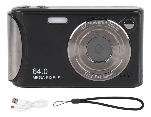 Cámara De Vídeo De 5 Mp, Fotos De 64 Mp, Vídeo 4k, Zoom Digi