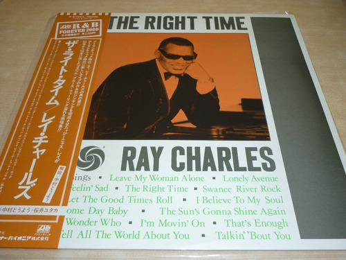 Ray Charles The Right Time Vinilo Japones Impecable  Ggjjzz