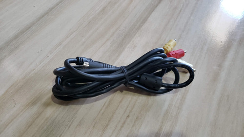 Cabo Av Do Sega Saturn Original Tudo 100% N77 (Usado)