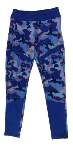 Leggins Wilson T: M Color Camu Azul Para Dama