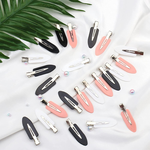 Pinzas Para Cabello Sin Doblars Para Mujeres Y Niñas, Clips