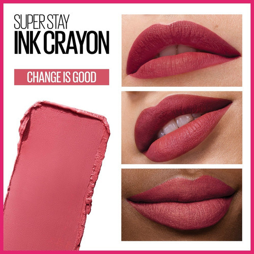 Lápiz de tinta Batom Matte Maybelline Super Stay Selecione A Cor Cor 85 El cambio es bueno