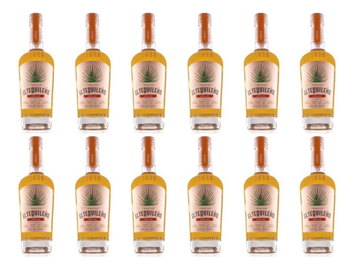 Pack De 12 Tequila Tequileño Añejo Gran Reserva 750 Ml