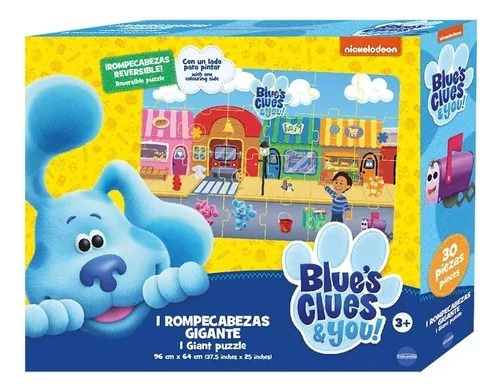 Blue Clues & You Rompecabeza Gigante Reversible 31pz Premium