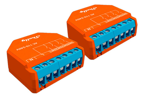 Pack 2x Shelly Plus I4 Wi-fi Controller 4 Switch