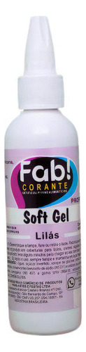 Corante Alimentício Soft Gel 25g Confeitaria Lilás