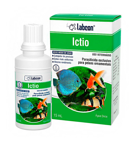 Labcon Ictio 100ml - Tratamento Antifungos Anti Ictio