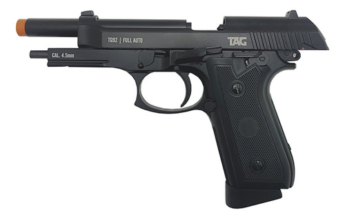 Pistola De Pressão Co2 4.5mm Automática Blowback Tag Tg92
