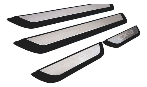 Moldura De Puertas Estribos Para Mazda Cx-3 Cx3 2016 - 2025