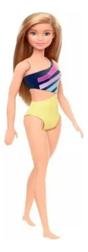 Muñeca Barbie Beach Doll Linea Playa Original Mattel