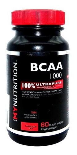 Bcaa 1000 - My Nutrition - 60 Comprimidos