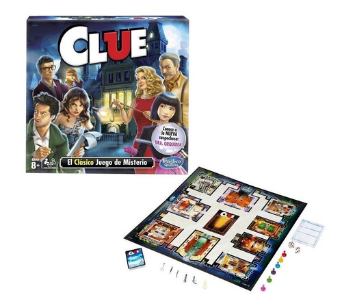 Imagen 2 de 2 de Juego De Mesa Clue - (sospecha) Importado Nueva Version