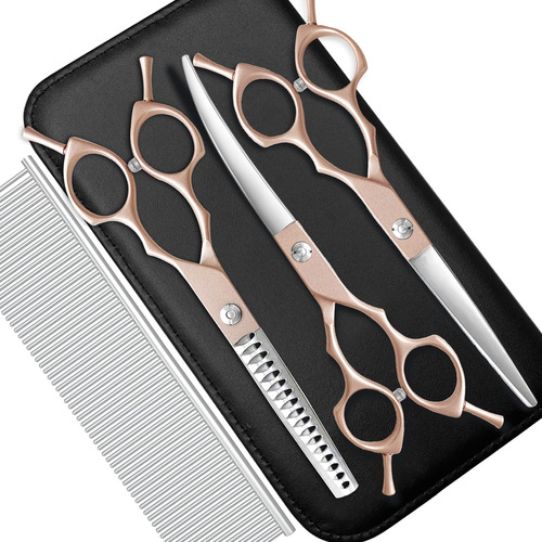 Professional Dog Grooming Scissors Kit, 7 Inchs Dog Scissor.