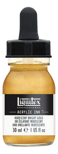 Tinta Acrilica Liquitex Lx Professional Ink Color A Escoger Color Iricident Brigh Gold - Oro Brillante Iricidente