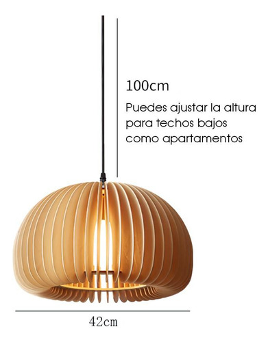 Lámpara De Techo Colgante Moderna Natural Organic 2