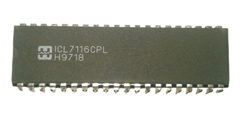 Icl7116 Conversor A/d Voltimetro Amperimetro Termometro 7106