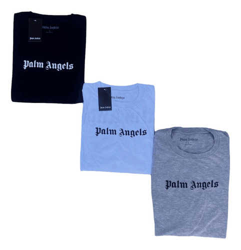 Remera Oversize Cuello Redondo Palm Angels