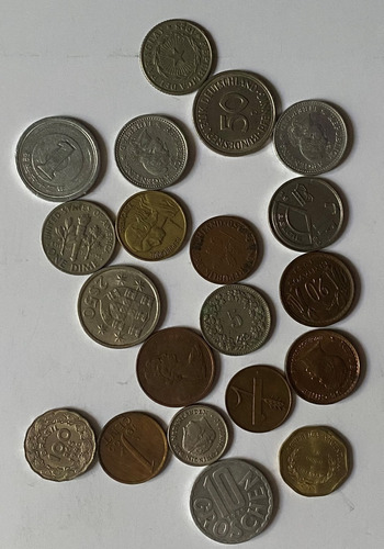 20 Moneda Austria Argentina Suiza Brasil Portugal Usa 858/4m