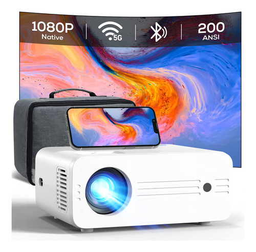 Proyector Con Wifi Y Bluetooth, Izeeker 5g Wifi Mini Proyect