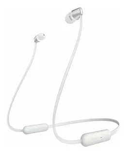 Fone de ouvido in-ear gamer sem fio Sony WI-C310 white