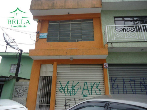 Salão Comercial Para Locação, Jardim Rincão, São Paulo. - Sl0055