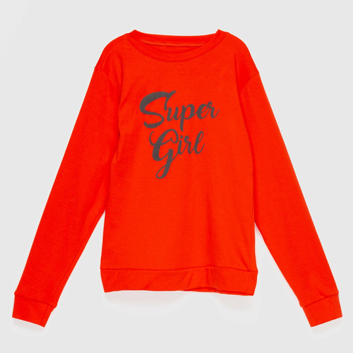 Polera Roja Super Girl