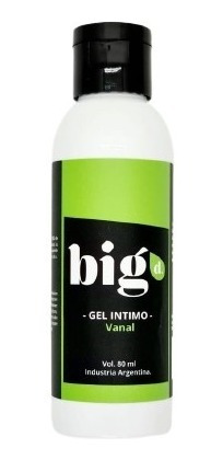 Gel Intimo Deslizante Lubricante Anal Dr. Big 80ml