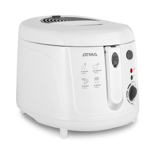 Freidora De Aceite Atma Df5318p Con Cesta Extraíble 1800w