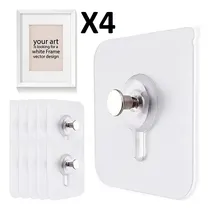Comprar Ganchos De Pared Adhesivos Pack 4 No Mas Clavos M146