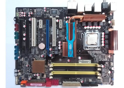 Placa Socket Lga 775 P5q-e Asus ----- Core 2 Quad/core 2 Duo (Usado)