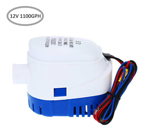 12v 1100gph Bomba De Agua De Sentina Sumergible Automática