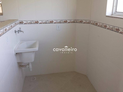 Apartamento Com 2 Dormitórios À Venda, 75 M² Por R$ 185.000,00 - Inoã - Maricá/rj - Ap0083