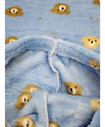 Abrigo Conjunto Adulto Plush Pijama Fleece Para Inverno