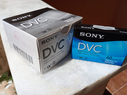 5 + 1 (total 6) Fitas Para Câmera Mini Dv Sony, Lacradas