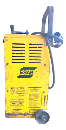 Maquina Solda Esab Super Bantam 256 - 110/220v C/ Plugue Amarelo (Usado)