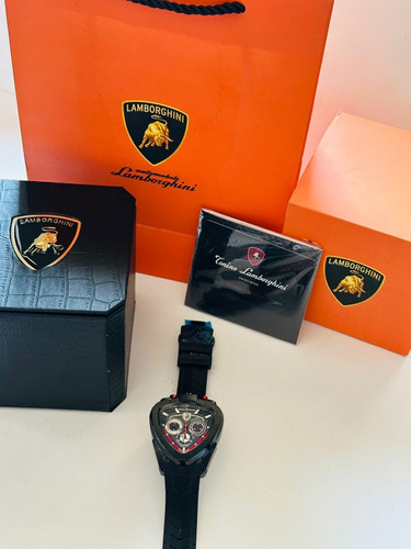 Belleza De Reloj Tonino Lamborghini Negro 