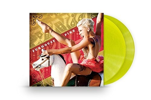 Pink Funhouse Yellow Vinyl Usa Import Lp Vinilo X 2 Nuevo