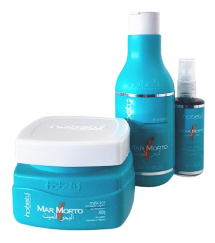 Imagem 5 de 10 de Kit Tratamento Mar Morto Sh, Mas, Serum Hobety