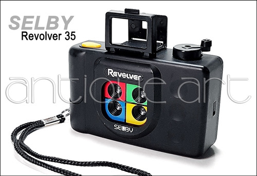 A64 Camara Lomografica 4 Lentes Selby Revolver 35mm Lomograp (Usado)