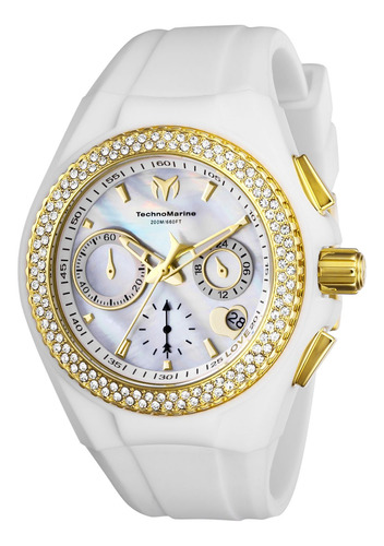 Reloj Para Mujer Technomarine Cruise Tm-117046 Blanco