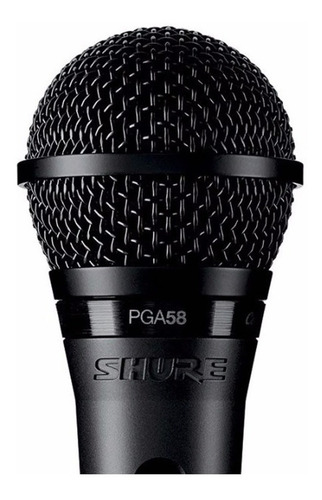 Imagen 4 de 5 de Micrófono Shure PG Alta PGA58-XLR dinámico cardioide negro