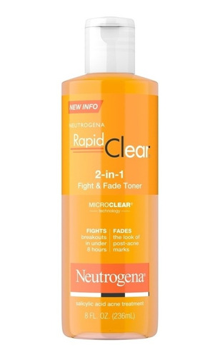 Neutrogena Rapid Clear Tónico Acido Salicílico 236ml