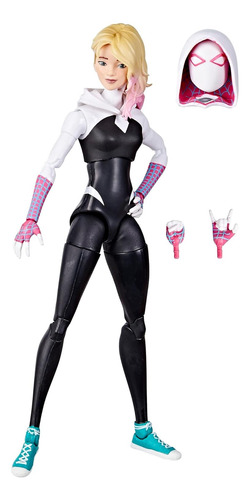 Muñeco Spider Gwen Series Marvel Lengends Hasbro M4e