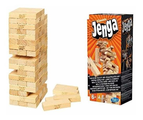 Juego De Apilar Hasbro A2120e24 - Jenga Classic - Kin