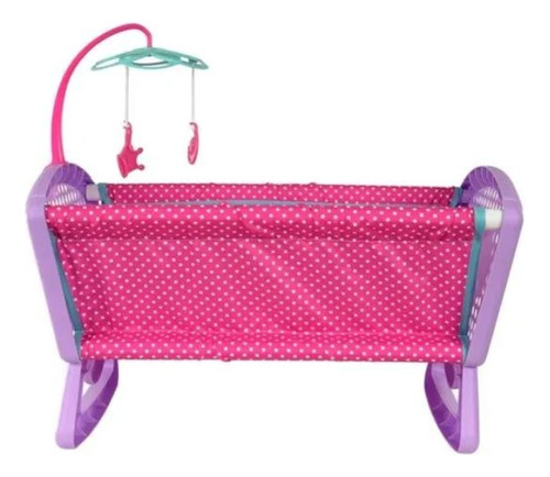 Cuna Mecedora Para Muñecas Prinsel Con Móvil Resistente