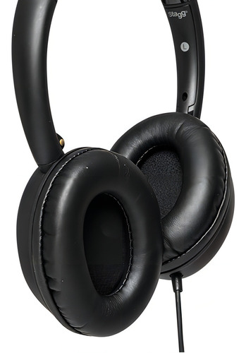Gravação de monitoramento de DJ com fone de ouvido fechado Stagg Shp3000h