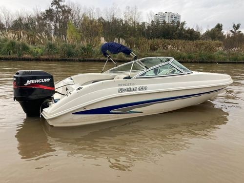 Imagen 3 de 10 de Lancha Arco Iris Fishing 490 Con Mercury 90hp 2t Automix