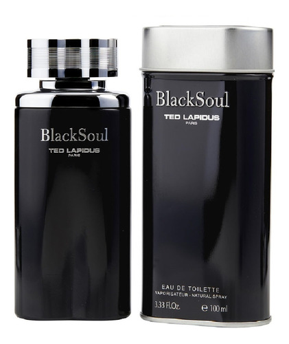 Black Soul Ted Lapidus 100 Ml Nuevo, Sellado, Original!!