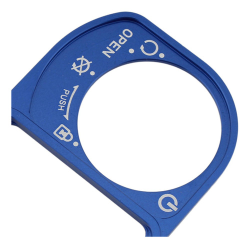 Protector De La Cubierta Del Interruptor De Bloqueo De Azul