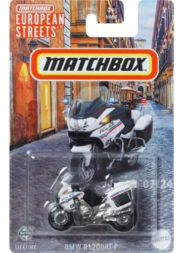 Matchbox Moto Bmw R 1200rt-p Original Exclusiva + Obsequio 